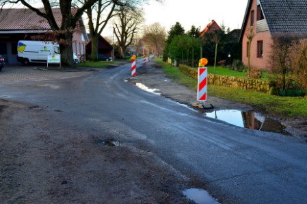 Straße Nedderstenmoor