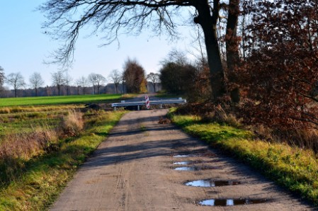 Bahnübergang 2011 - geschlossen